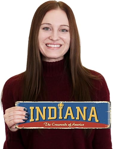 Miniatura 10 de SmartSign Letrero de metal vintage con texto en inglés "The Lone Star State" de 4 x 14 pulgadas, aluminio inoxidable de 40 mil con abrigo