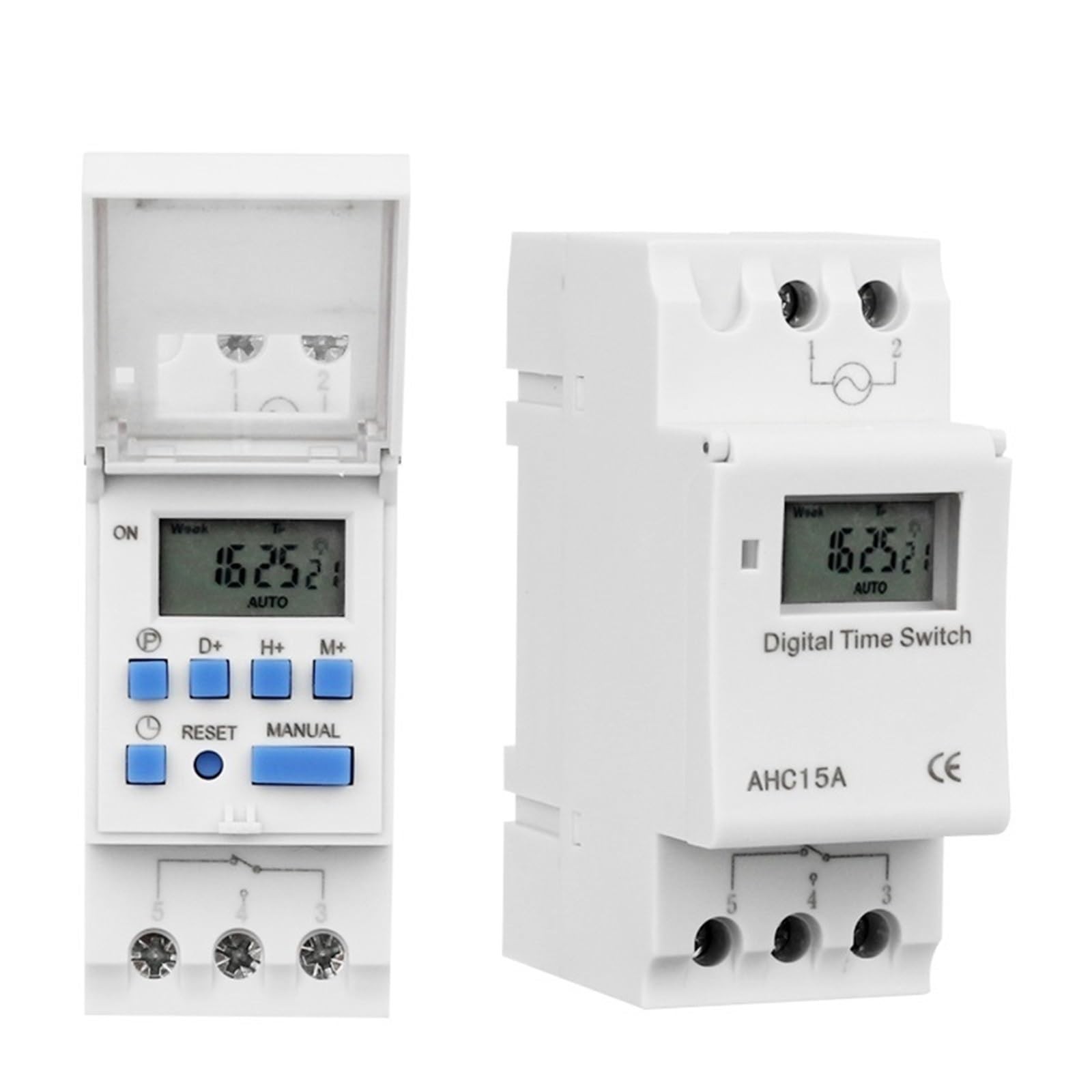 Compteur hebdomadaire AHC15A 48V interrupteur électronique programmable et temporisateur digital