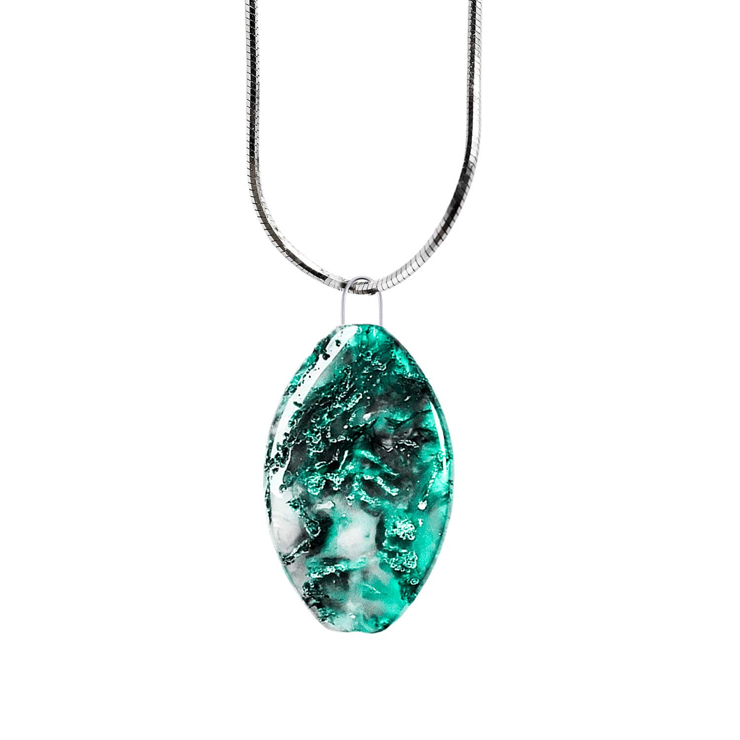 Tatuo 60 Pieces High Temperature Nichrome Wire Jump Rings, 21 Gauge with a Plastic Storage Box, U Hanger Hooks for Pendant, Ceramic Ornaments, Fusing in Glass, Hobbyists DIY Pendant - Image 6