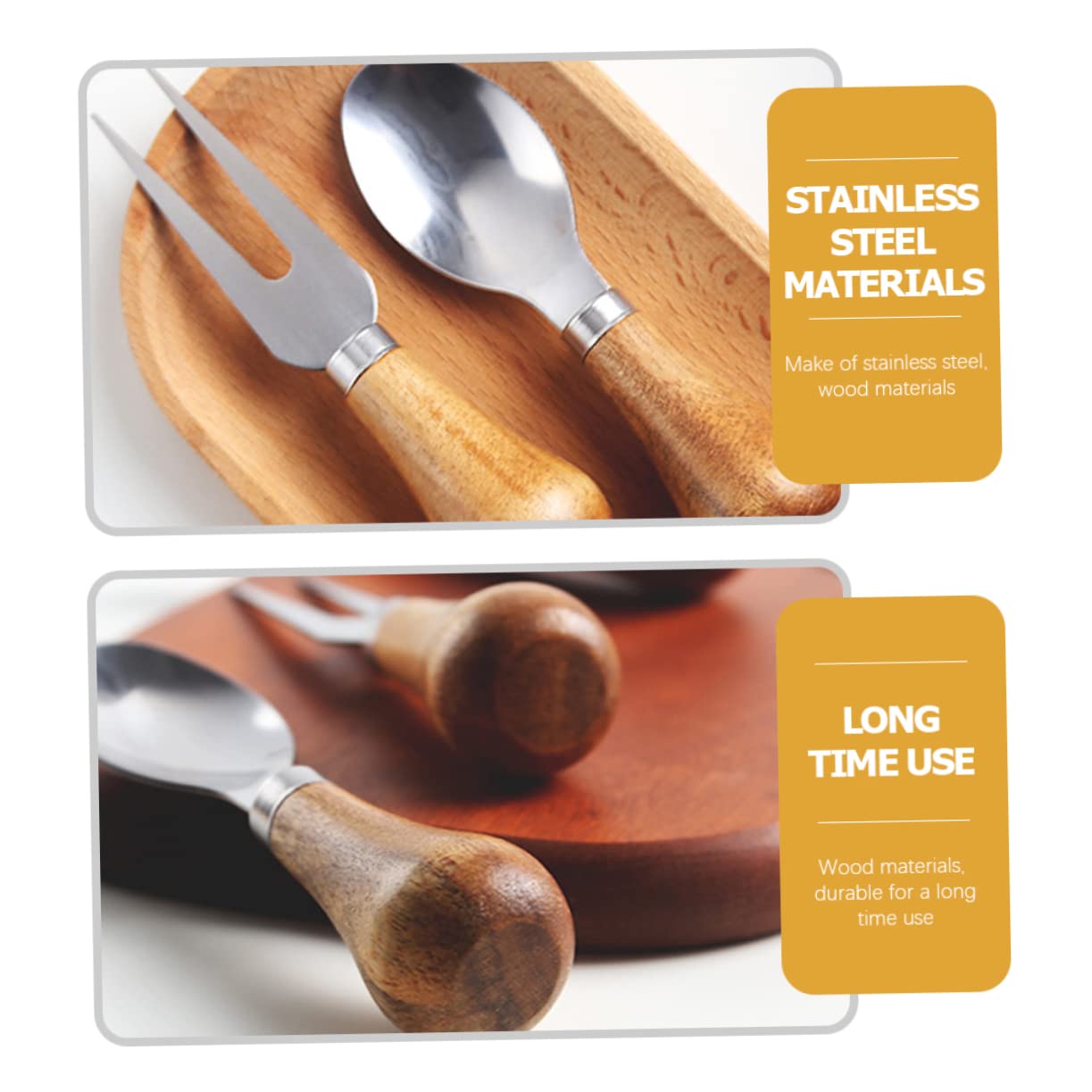 COLLBATH Stainless Steel Cheese Knife Set Cheese Slicer Kit Charcuterie Accessories