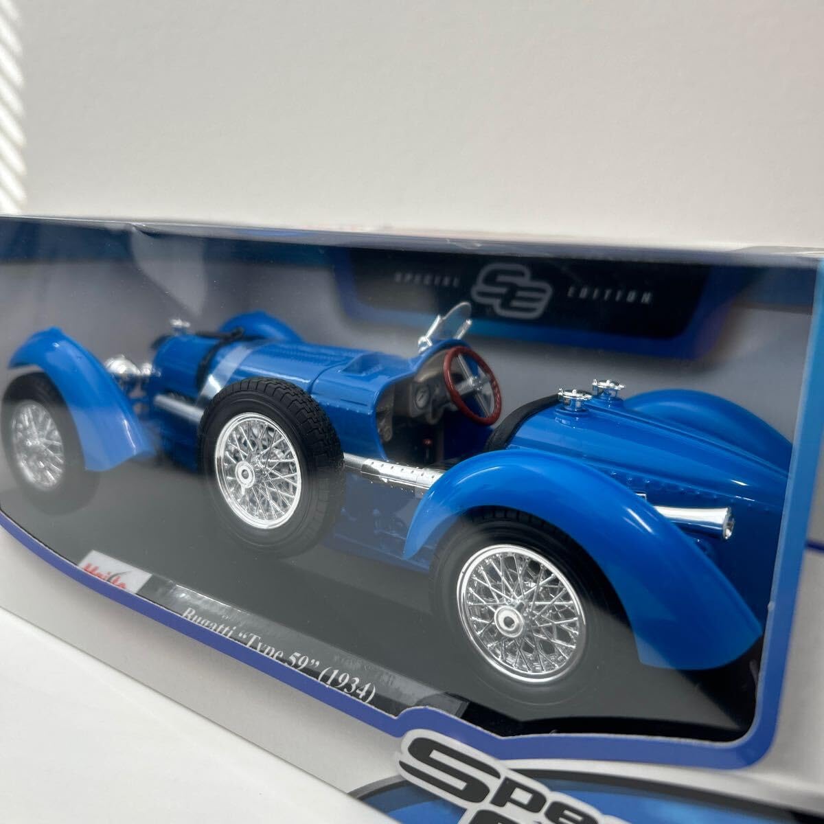 Amazon | Maisto Special Edition 1/18 Bugatti Type 59 1934 マイスト