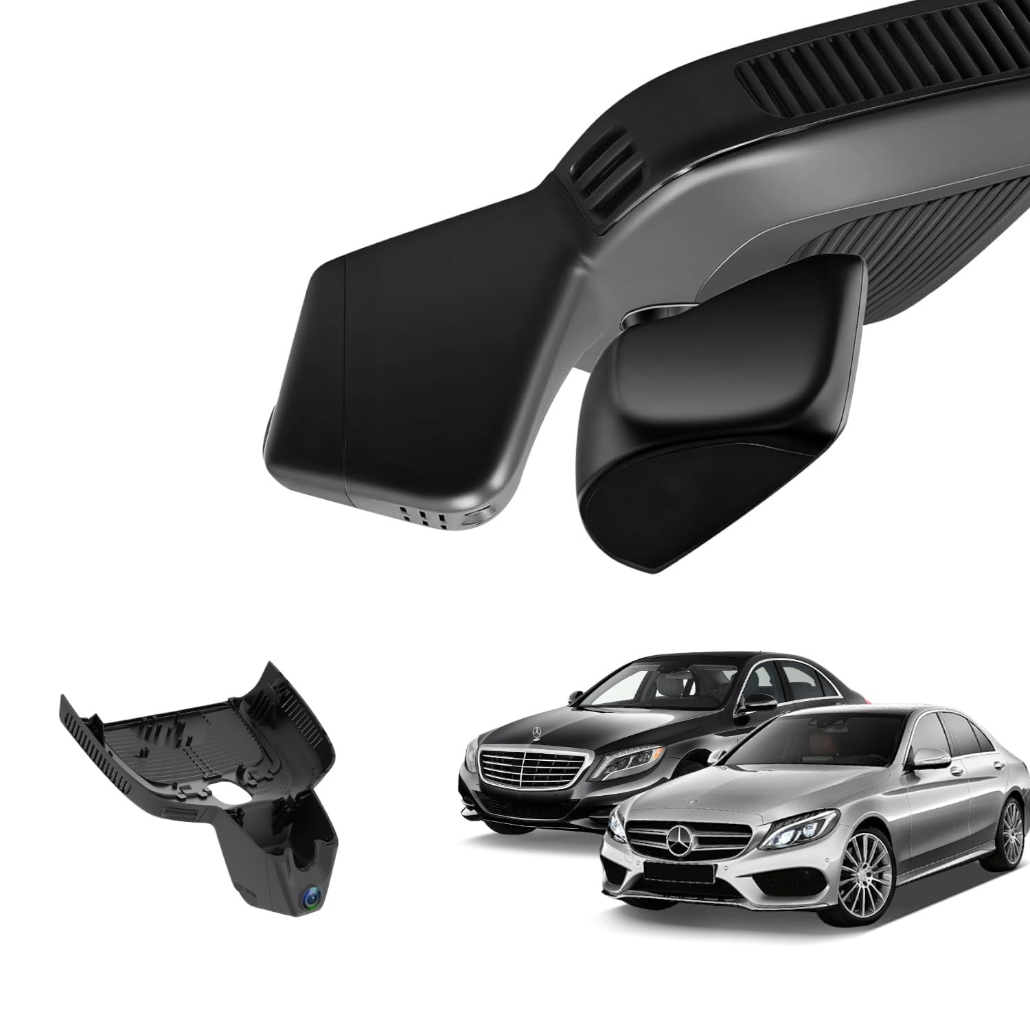 Mercedes-Benz Dash Cam for GLE W167 C167 2020-2025 GLS X167 2020-2025 4MATIC 4K Dash Camera with OEM-Style No