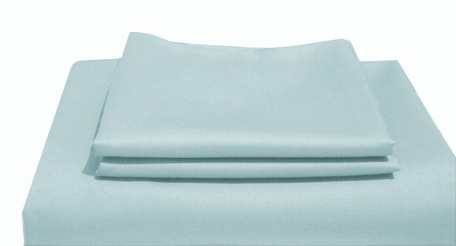 beddingndecor Luxury 100% Egyptian Cotton - Genuine 1000 Thread Count 4 Piece Sheet Set,Size Queen - Fits Mattress Upto 18'' Deep Pocket (Blue)