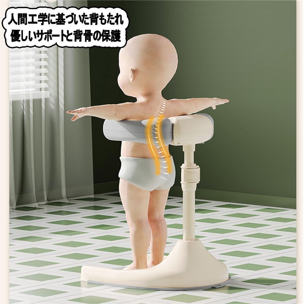 シャワースタンドbaby hug グレー新品 Amazon.co.jp: ベビーシャワースタンド、立って入浴できるテーブル