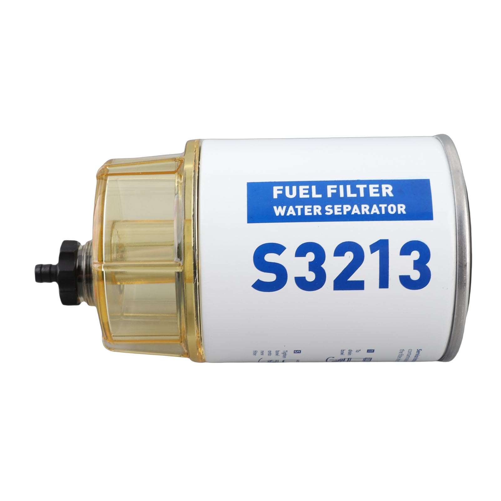 Filtro de Combustible Separador de Agua 18-7928 para Motores Fuera de Borda Barcos Marinos