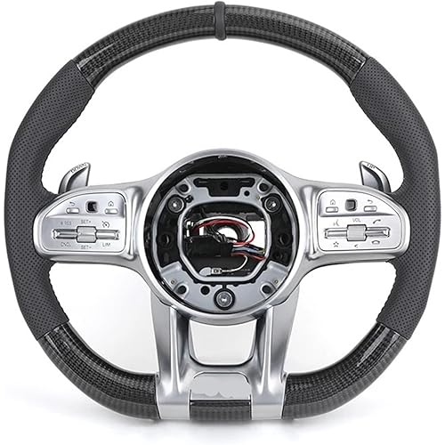 Carbon Fiber Steering Wheel Compatible For Mercedes Benz G Wagon W463 G63 W204 W205 W211 W212 W213 GLA X156 GLC X253