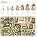 170 piezas Tuercas remachables M3 M4 M5 M6 M8 M10 M12 Remaches...