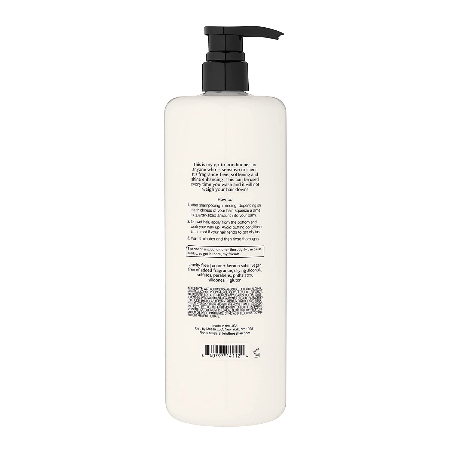 Kristin Ess Hair Fragrance Free Shine Enhancing Conditioner, 49 OFF