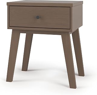 Child Craft SOHO 1 Drawer Nightstand for Nursery or Bedroom, Large Storage Drawer, Made of Sturdy Pinewood, Non-Toxic, Baby Safe Finish (Dusty Heather)