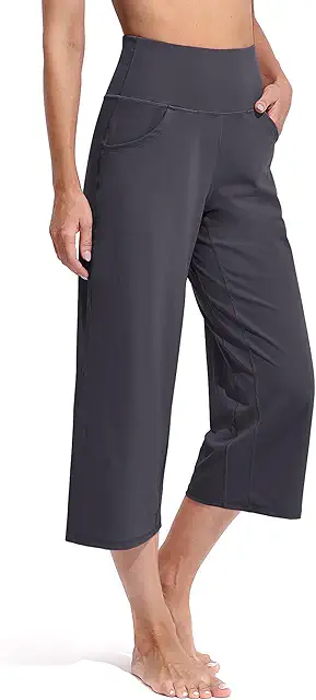 Aimn Yoga Pants for Women - Butterfly Soft Joggers with Elastic Waist & Pockets
