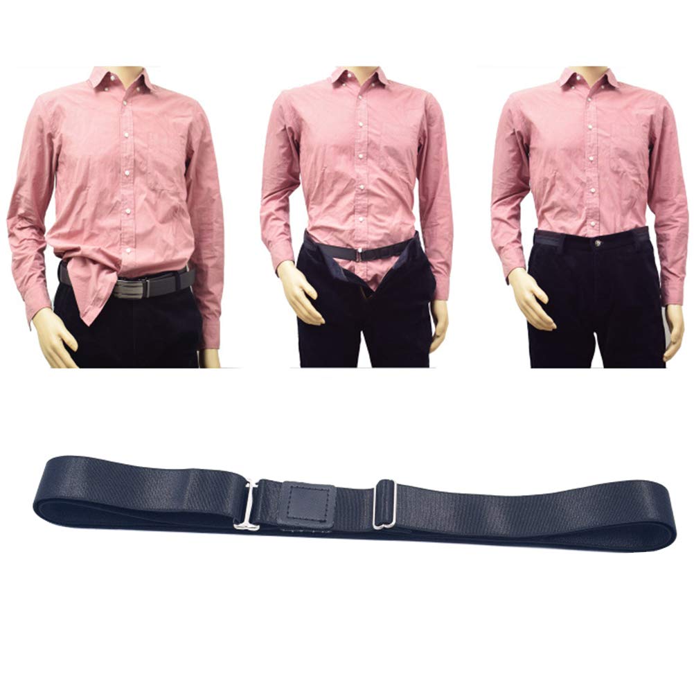 Bretelle Reggicalze Da Uomo Antiscivolo, Cintura Invisibile Con Strisce In Silicone, Regolabile Da 70 A 101 Cm, Per Camicia Elegante