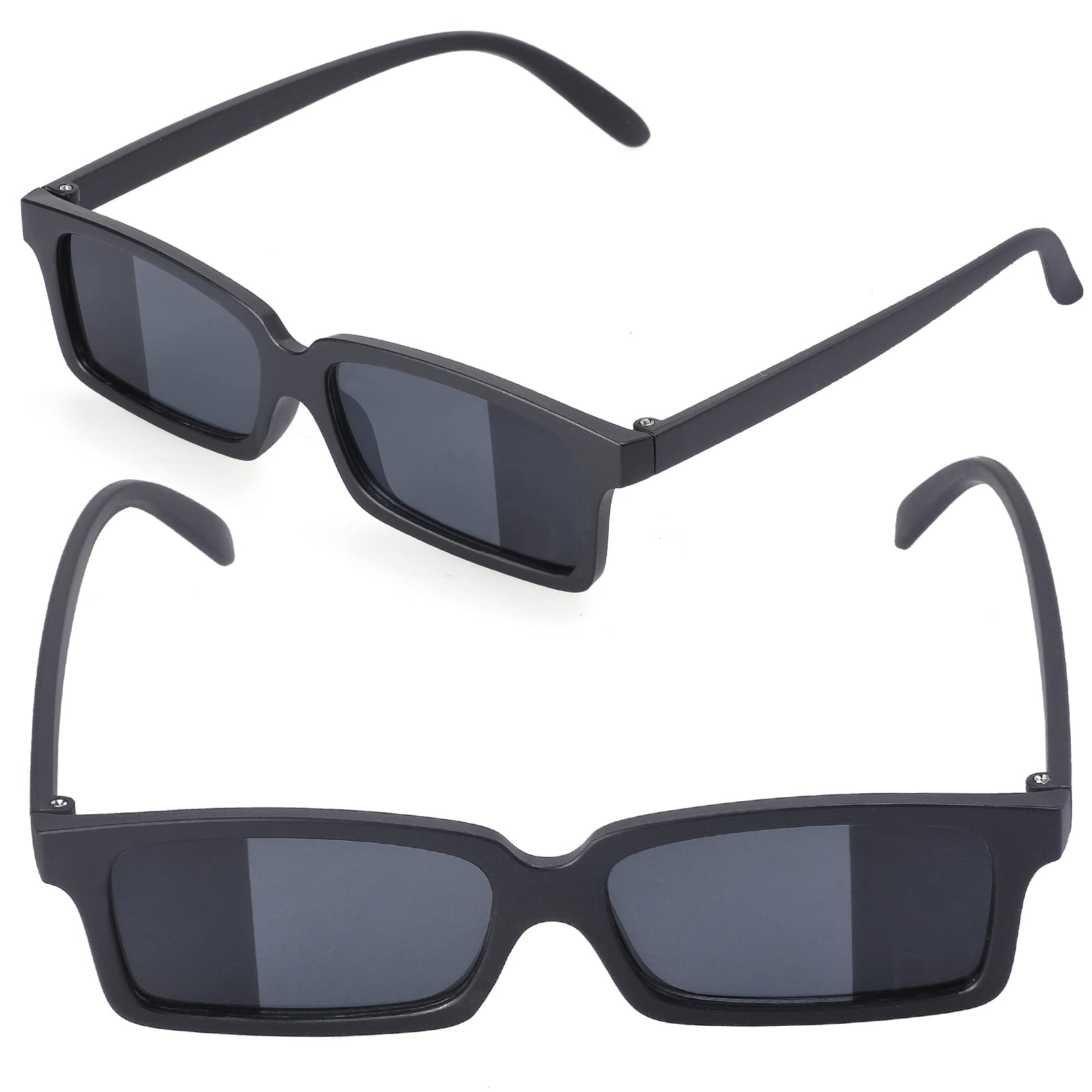 Disfraces de espía de detective para niños, accesorios con gafas de sol con sombrero espía 3