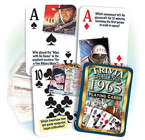 Flickback 1965 Trivia Playing Cards miniatura 5