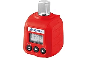 ACDelco ARM602-4 1/2 Inch Drive Heavy Duty Digital Torque Adapter with Buzzer...