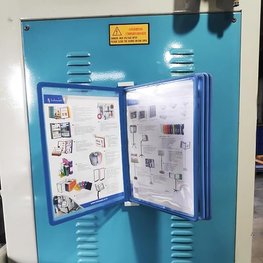 Infomate Wall Unit Folder A4 with 5 Blue Folders