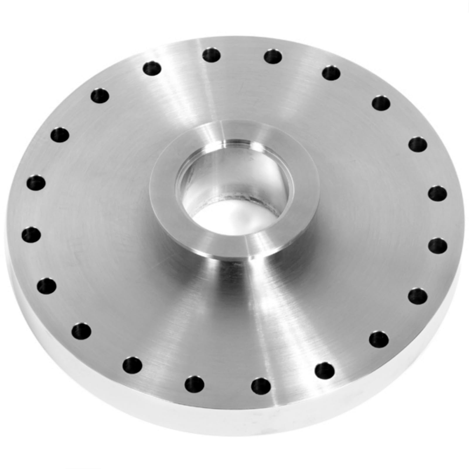 Adaptador Tubular de Acero Inoxidable CF-80 a KF40 | Adaptador de brida de vacío recto reductor | ISO-KF NW-40 a Conflat CFF80(KF40-CF100)