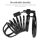 UTIMI Cock Cage Male Chastity Device Locked Cage Sex Toy for Men,Key and Lock Included