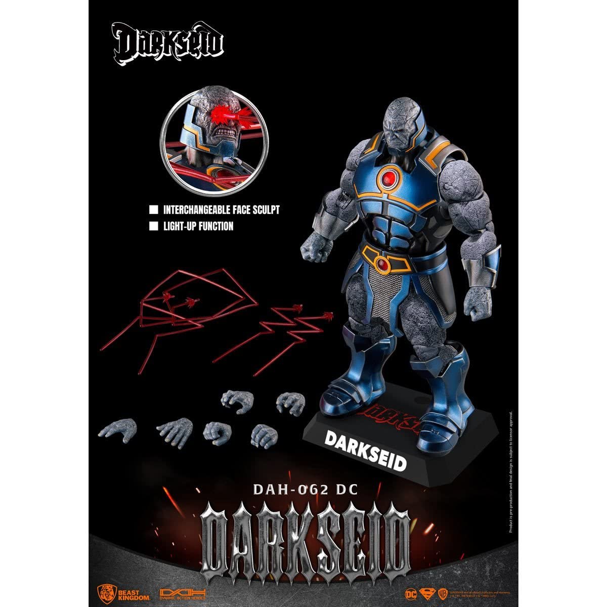 Amazon.co.jp: ビーストキングダム DCコミックス ダークセイド DAH-062 