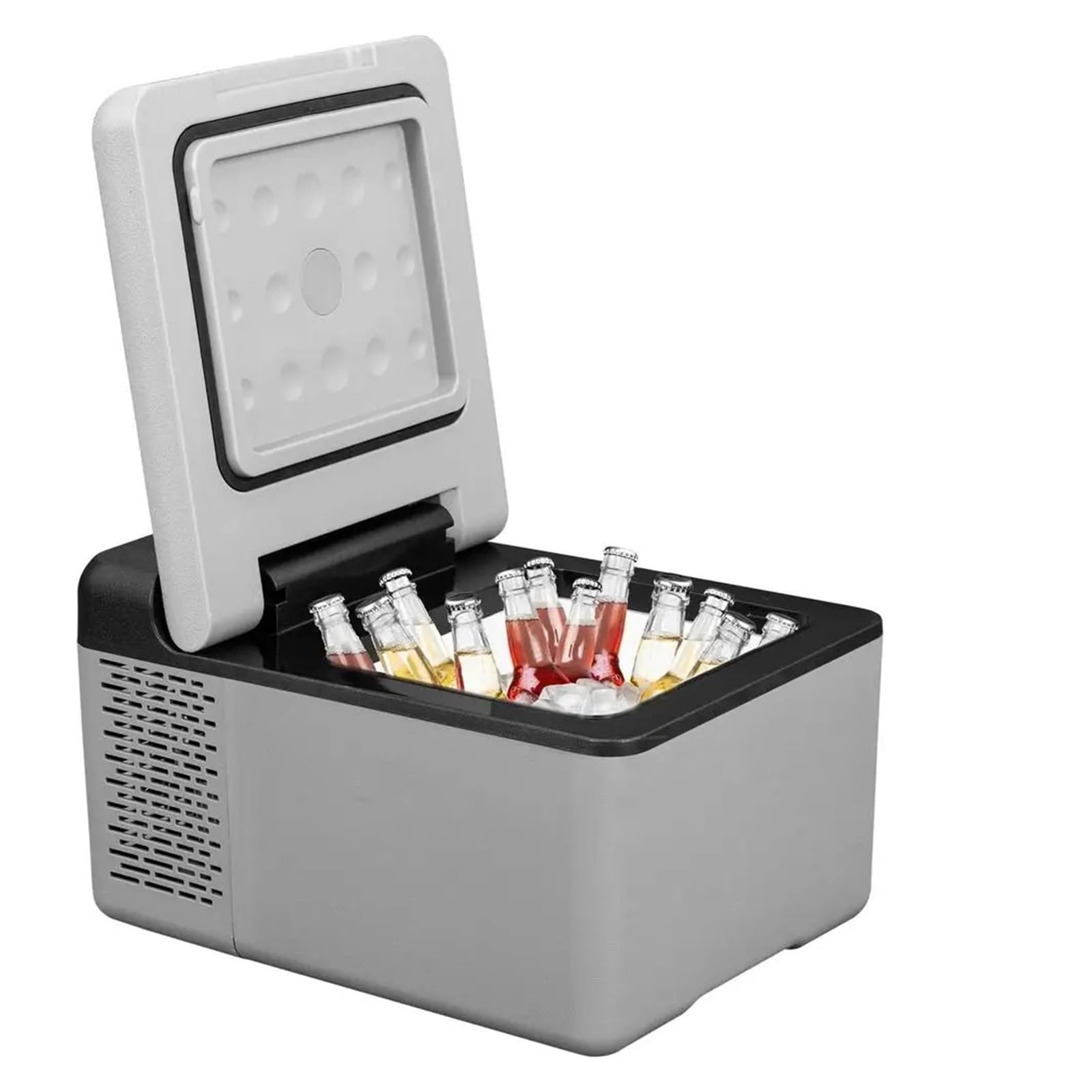 Refrigerador eléctrico de 12 V para coche, con aplicación de control de temperatura, doble voltaje, camping, viajes por carretera, uso al aire libre