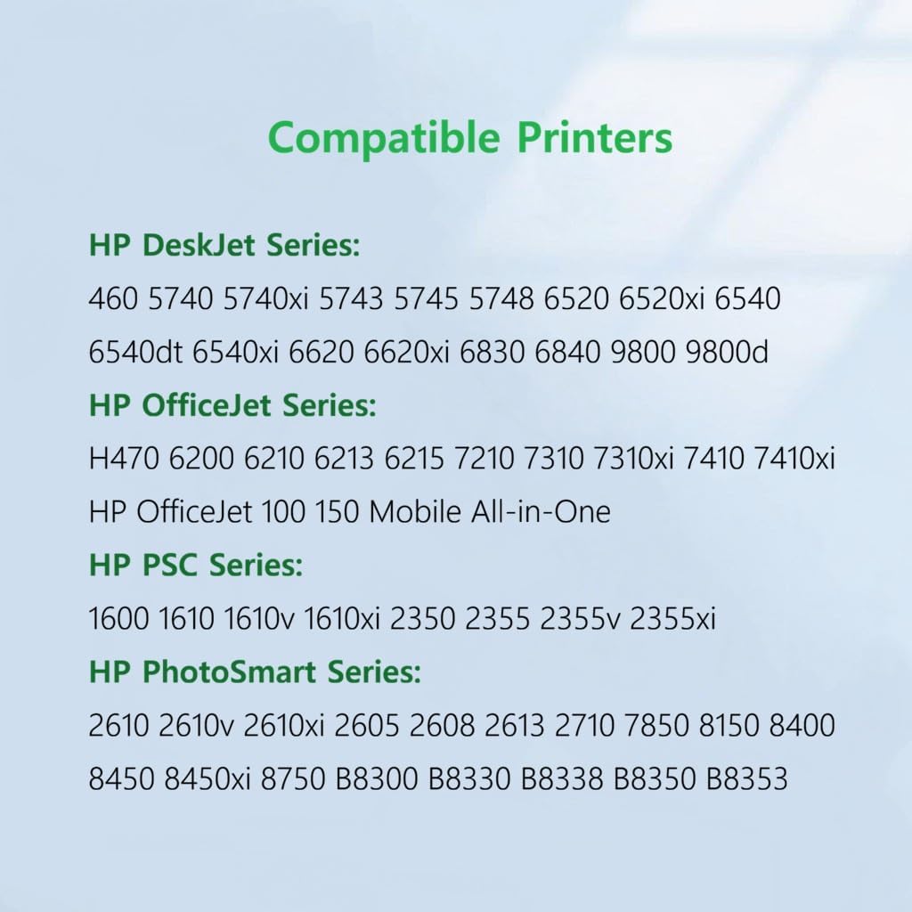 94 95 Ink Cartridge Replacement for HP 94 95 Ink Cartridge Compatible for HP OfficeJet H470 150 100 DeskJet 460 5740 PSC 1610 1600 Photosmart 8450 8300 8330 Printer (2 * 94 Black 1 * 95 Tri-Color XL)