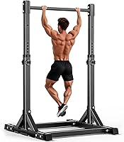 Vista 9 de AFFLUENT Power Tower - Barra de dominadas ajustable de pie, barra de dominadas para gimnasio en casa, estación de torre de dominadas multifunción