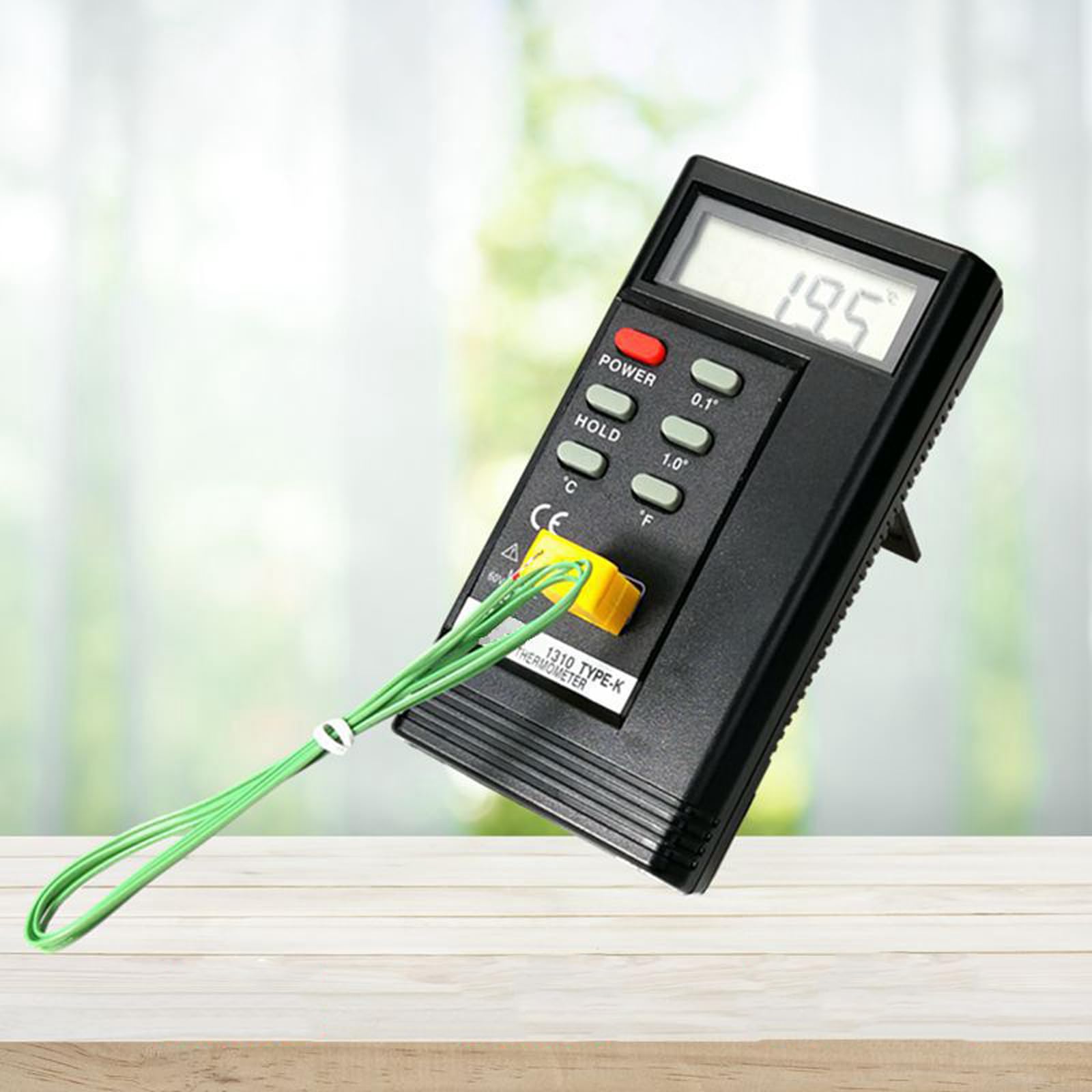 Amazon.co.jp: 工業用温度計 デジタル表示付き高精度温度測定装置 食品