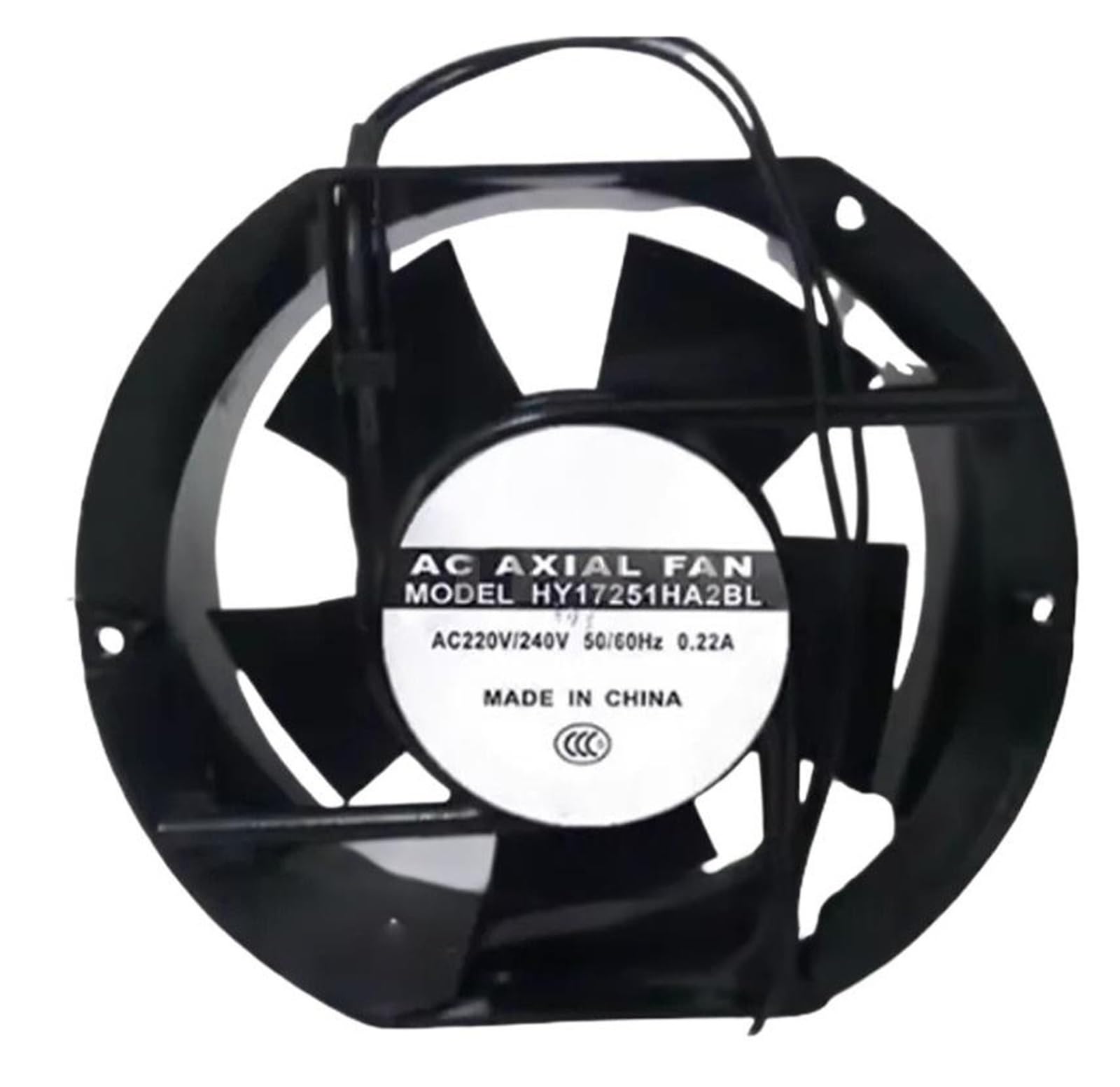 PEQYUACTE HY17251HA2SBL 17CM 220V Cooling Fan
