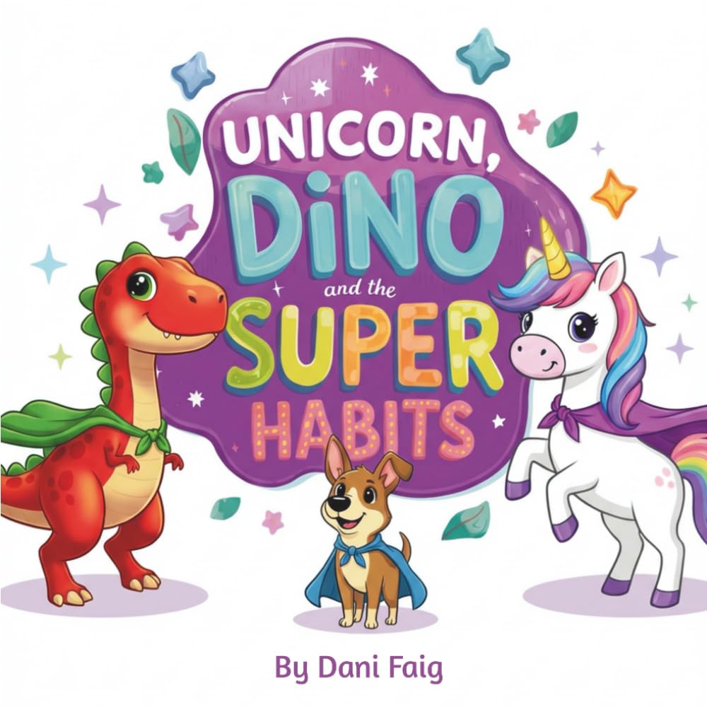Unicorn, Dino & the Super Habits: A Story About Healthy Habits for Kids