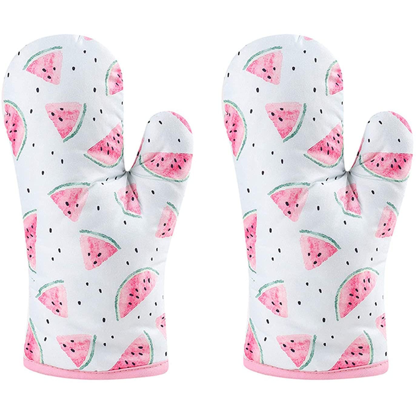 Guantes para horno resistentes a altas temperaturas y lavables con agua