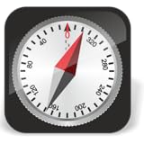 HD graphics Dial Orientierung Kompass