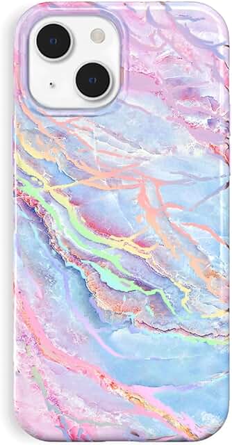 VELVET CAVIAR for iPhone 14 Case Marble - Girly Cute Protective Cover fo...