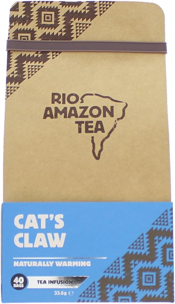(2 Pack) Rio Amazon Cat's Claw Tea 40 Bag 2 Pack Bundle