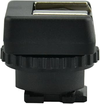 JJC MSA-MIS Standard Cold Shoe Adapter Converter for Sony Multi Interface Shoe Camcorder (Black)