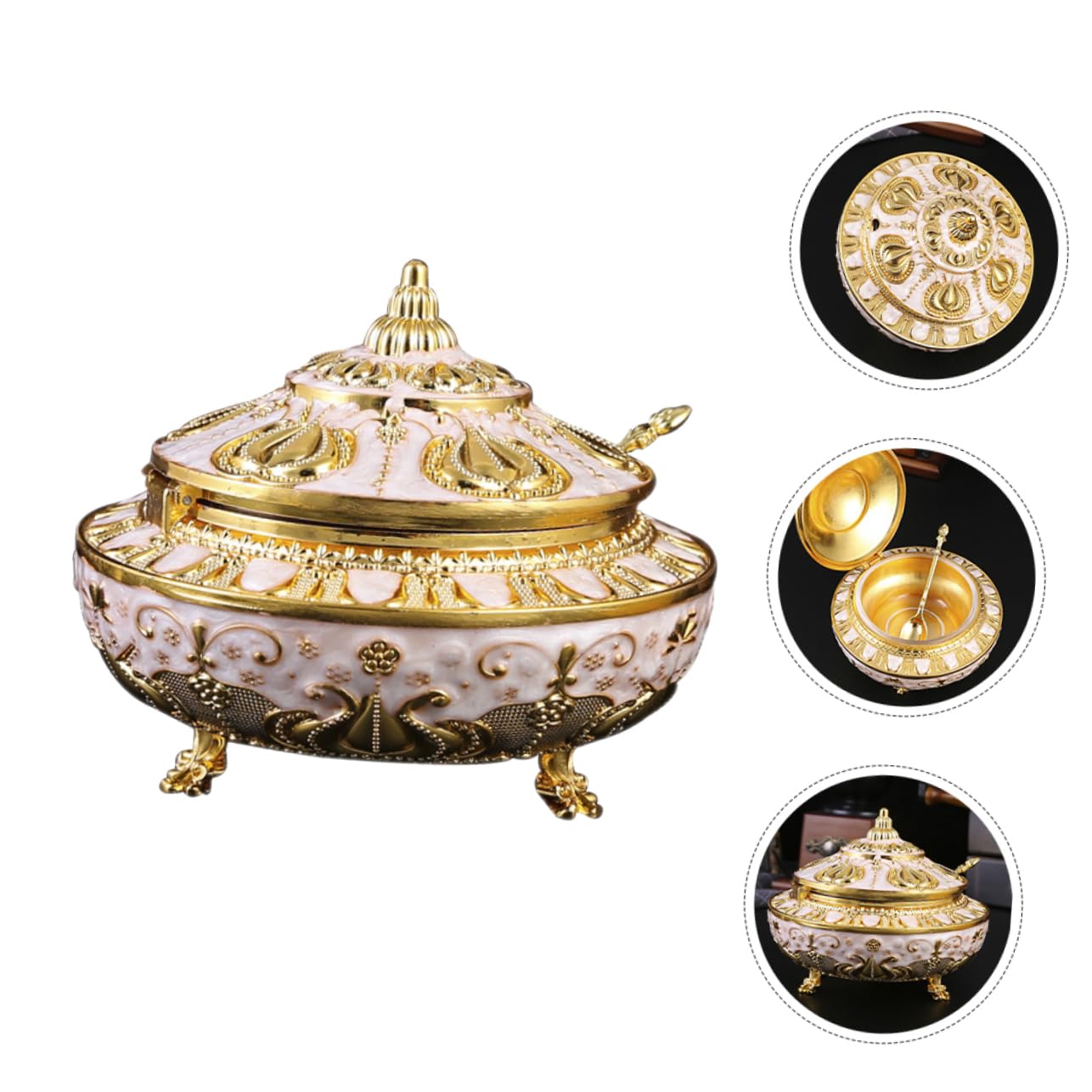 TOPBATHY Tarro De Especias Vintage Dispensador De Sal Bote Multifunción Para Condimentos