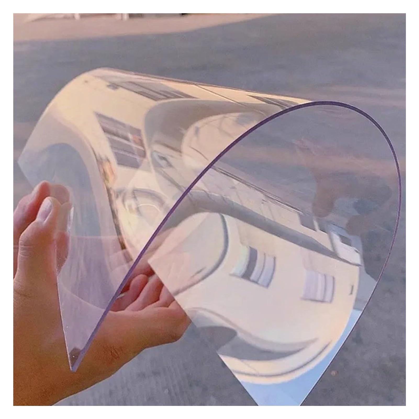 Cloisons artistiques et présentoirs en plastique avec panneau éclairage naturel