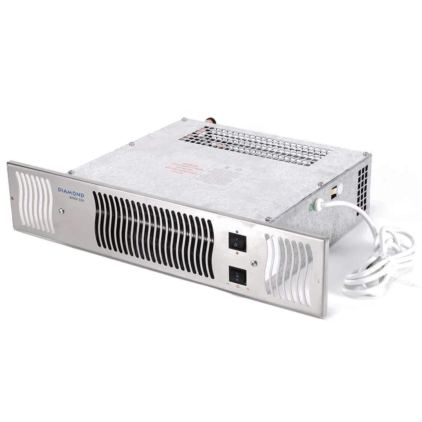 Chauffage central de cuisine Diamond 500 inox pour radiateur à eau