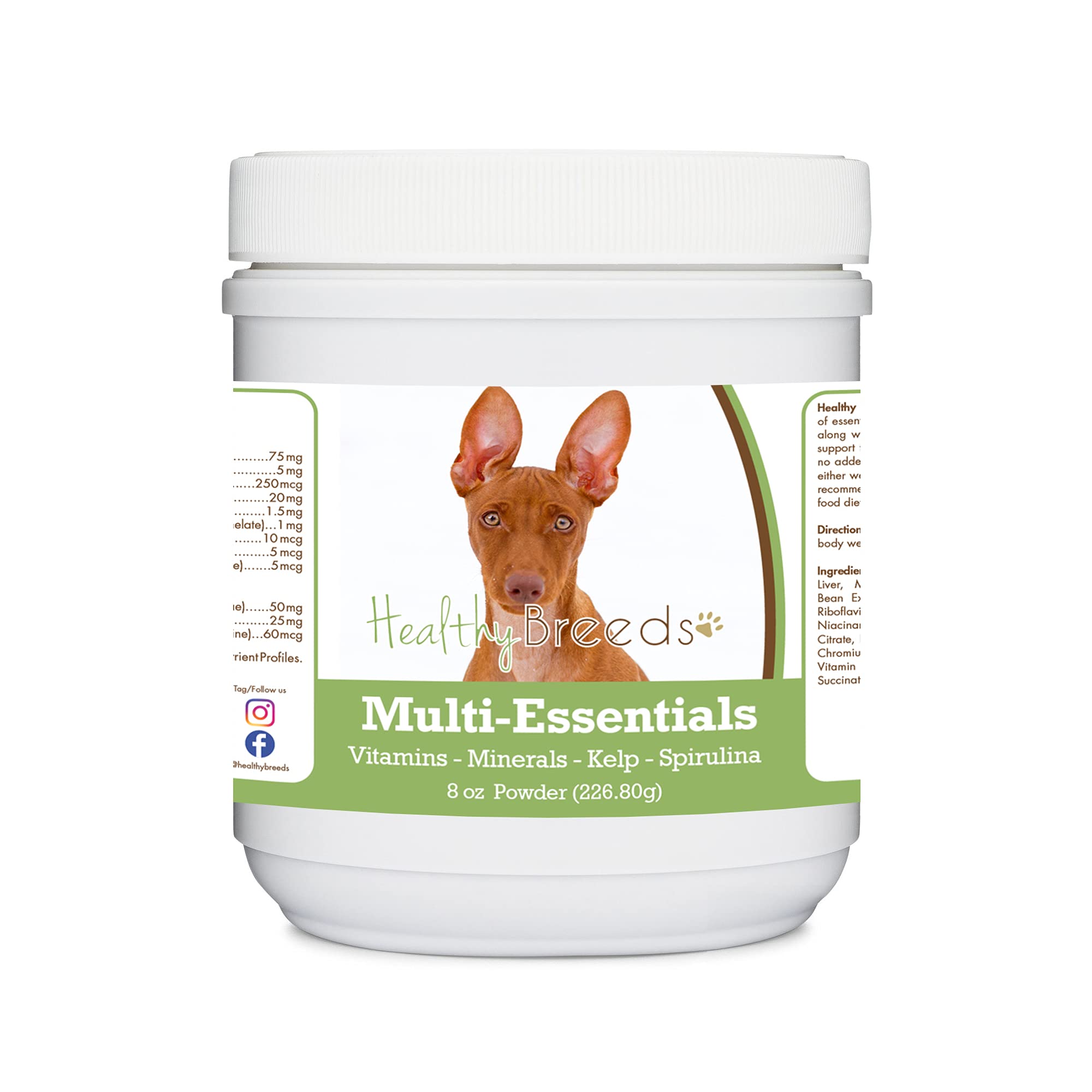 Healthy Breeds Cirnechi dell'Etna Multi-Essentials Powder for Dogs 8 oz