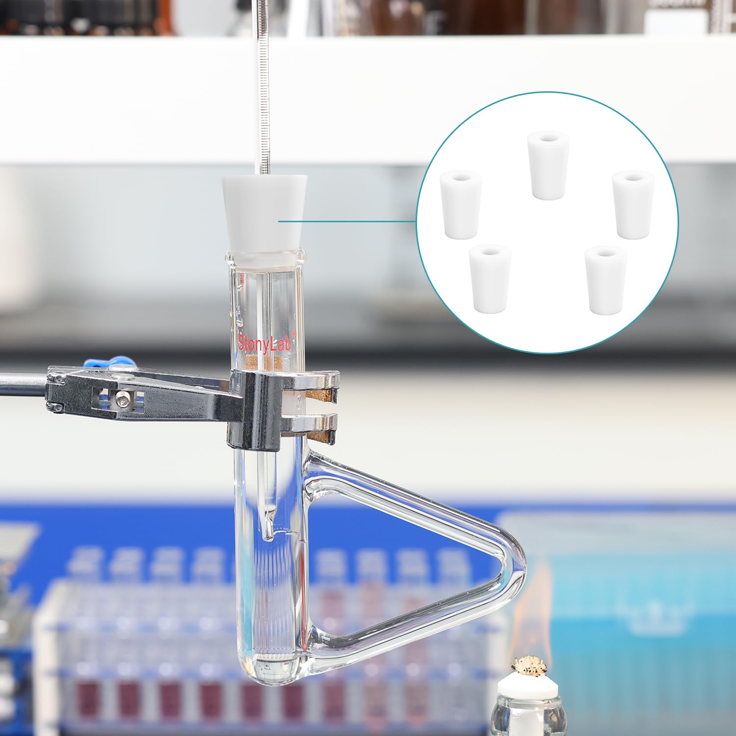 Ahlsen Lot De 5 Bouchons D'évier Universels En Silicone Pour Salle De Bain Serpillere Cuisine 81082190