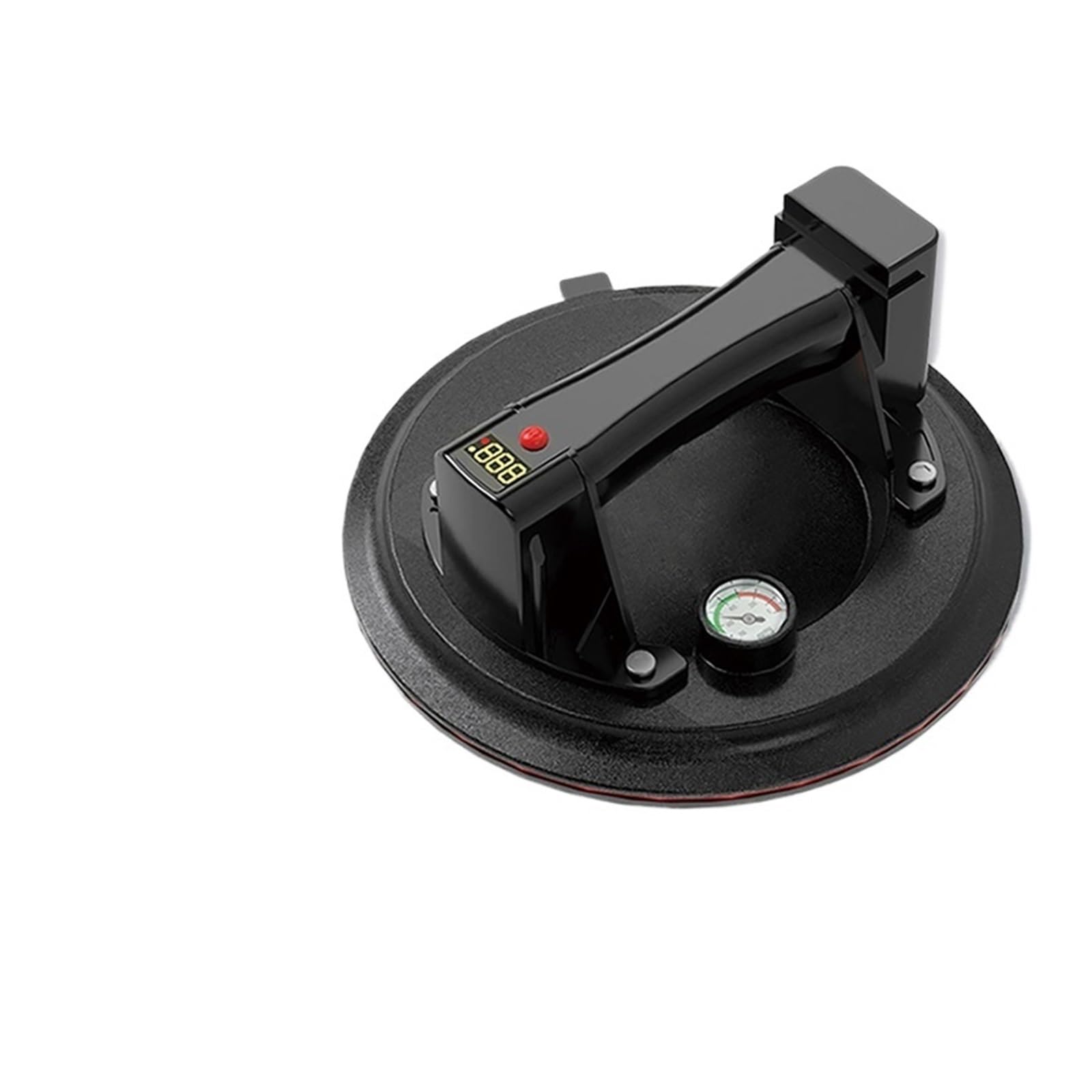 Ventosa de vacío eléctrica con pantalla inteligente LED 240KG batería 2600mAh herramienta elevación ventosa for azulejos vidrio y granito alta resistencia(9in 220V NO pressure)