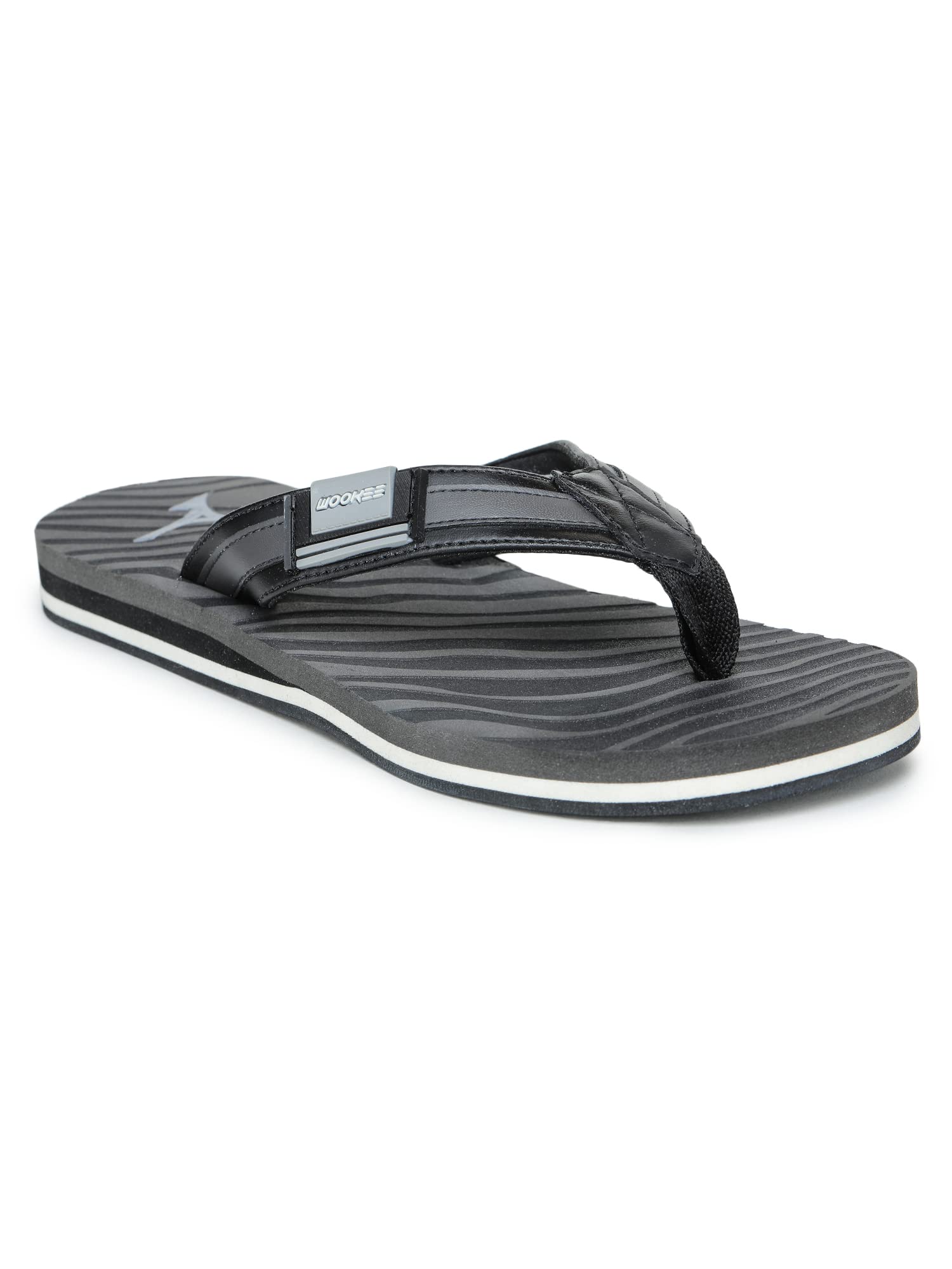 ABROS Mens AWFG3015 Wookee Slipper -Grey/Black -8 UK (B0B2LMZDZQ) Amazon Price History, Amazon Price Tracker