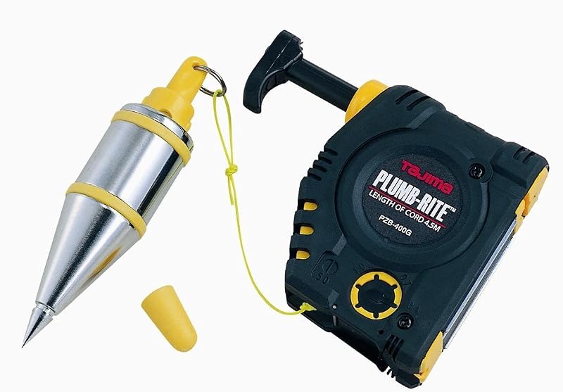 PZB-400G Plomada Plumb-Rite envuelta en elastómero con Bob de 14 onzas
