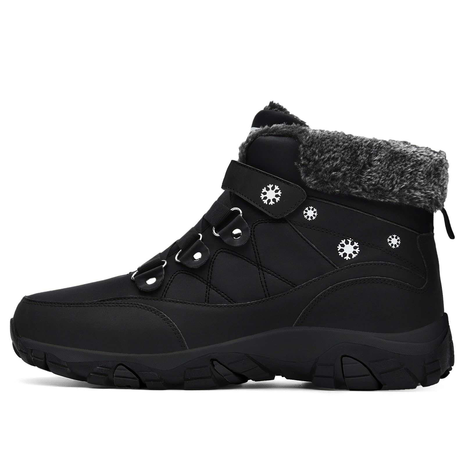 VITIKE Damen Winterschuhe Warm Gefüttert Schneestiefel Herbst Outdoor Boots Winterstiefel