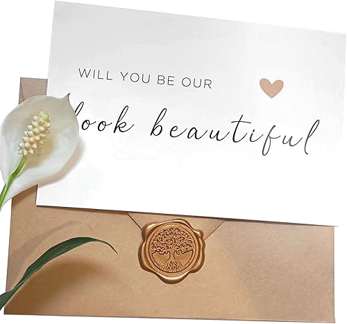 Miniatura 3 de Tarjeta de artista de maquillaje de boda, tarjeta de agradecimiento para peluquería, agradecimiento por hacerme lucir hermosa, tarjeta de boda con