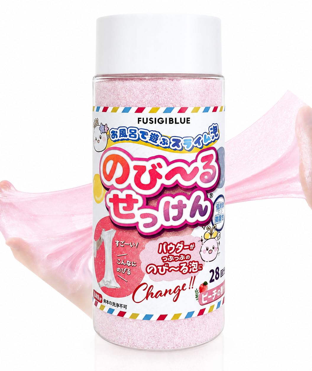 Amazon | 【伸びるスライム泡】子どもの才能 のびーるせっけん Mサイズ