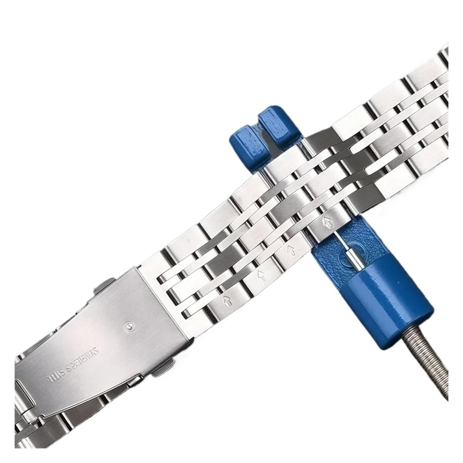 Generico Cinturino for orologio in acciaio inossidabile massiccio