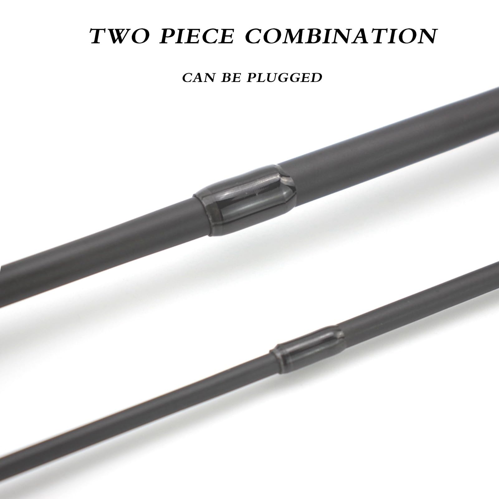 1.98M 2.1M 2.4M 2.7M Telescopic Carbon 4 Sections Fly Fishing Rod Fast Action Freshwater Fly Rods for Trout Salmon Fishing Portable Sea Pole