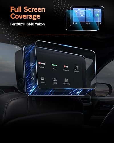 Vista 240 de CDEFG Cristal templado para Chevrolet Silverado/GMC Sierra 2025, pantalla táctil de 13.4 pulgadas, accesorios para Chevy Silverado/Sierra 1500