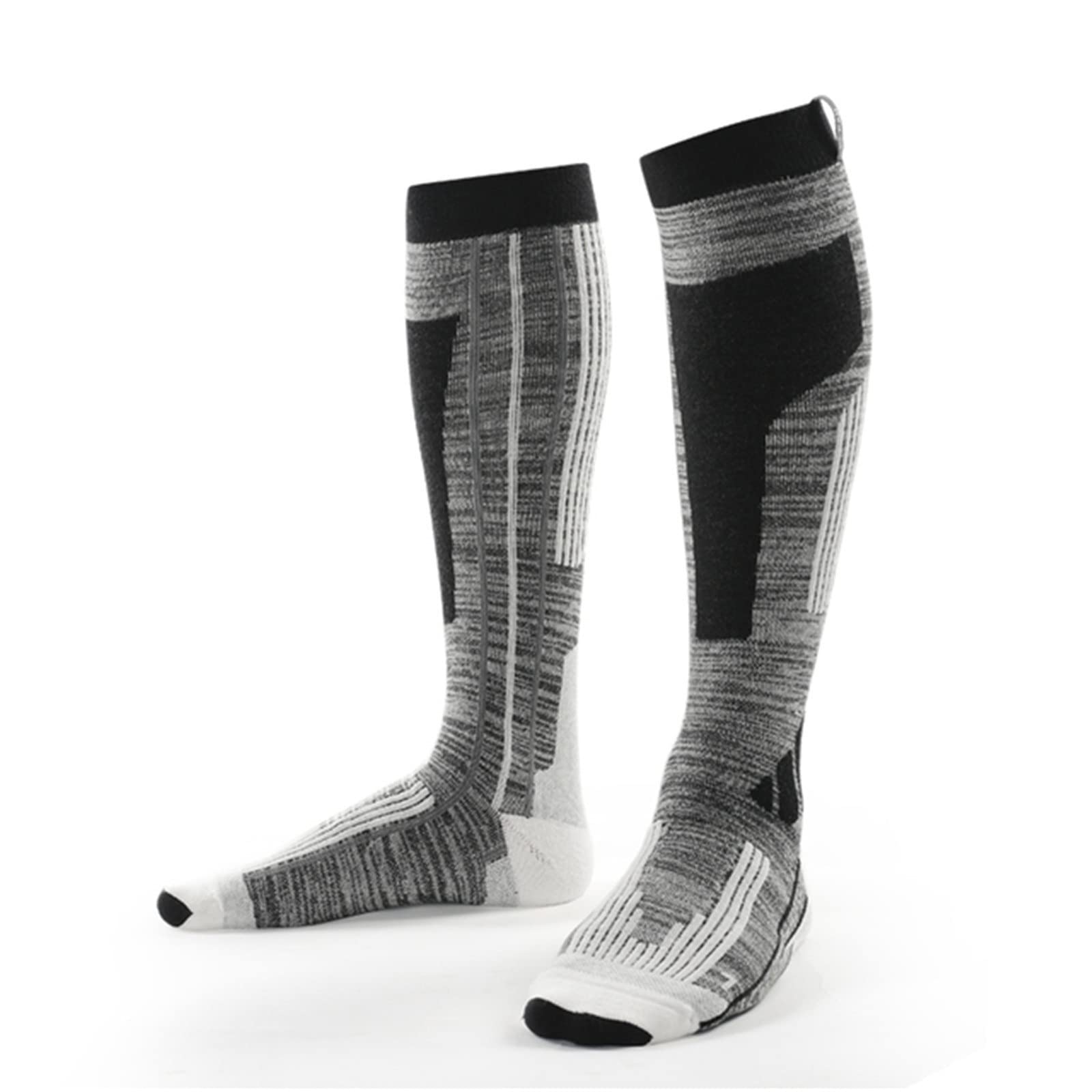 Chaussettes de Ski Hommes Femmes Chaussettes De Ski en Plein Air Épaissir Terry Chaud Genou Haute Longues Snowboard et Sports de Plein Air