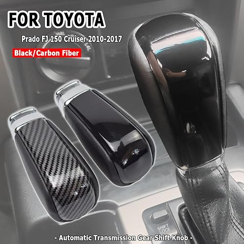 Miniatura 4 de Hacreyatu para Toyota Prado FJ 150 Cruiser 2010 2011 2012 2013 2014 2015 2016 2017 Perilla de cambio de engranajes de transmisión automática de