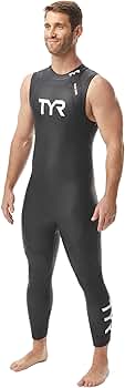 Amazon.com: TYR Men's Hurricane Wetsuit Cat 1 Sleeveless